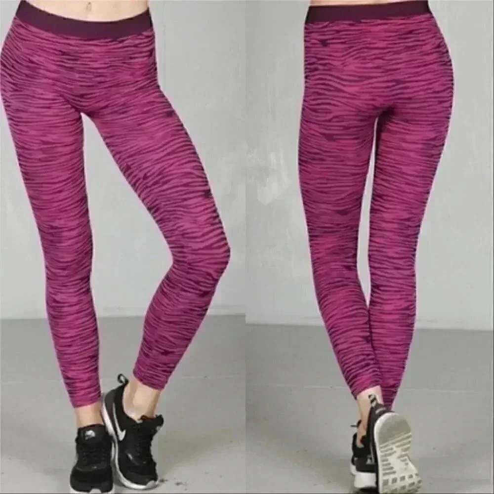 PINK ANIMAL PRINT LEGGINGS